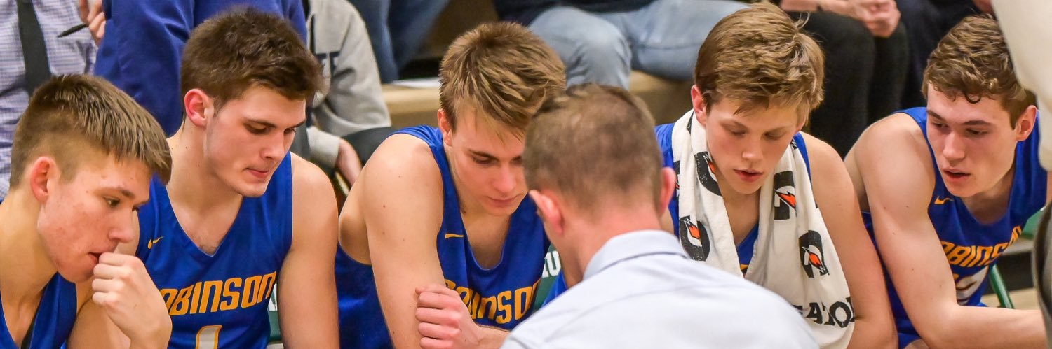 Robinson Basketball banner
