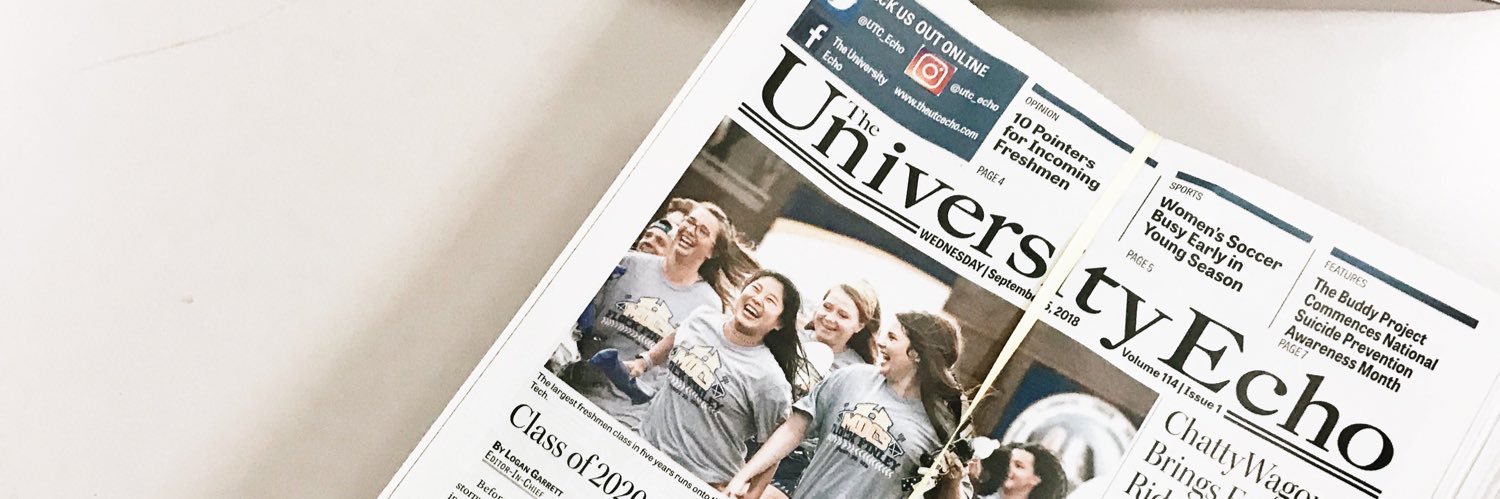 The University Echo banner