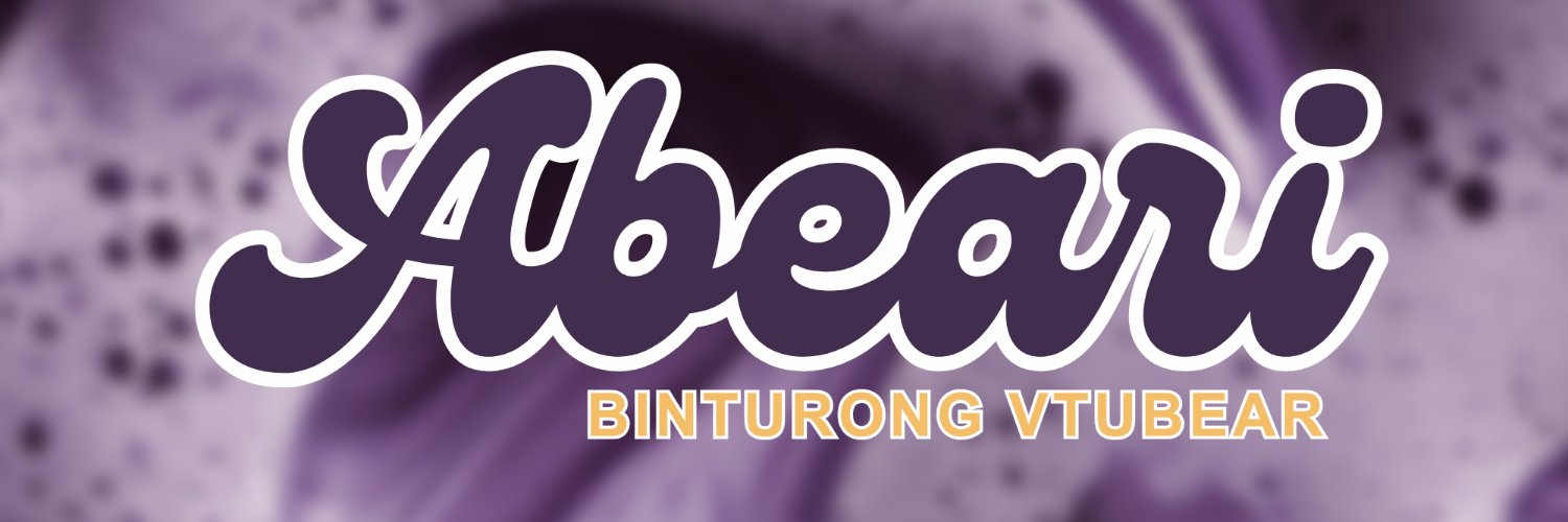 Abeari 🌂🌻Bearista Vtubear banner