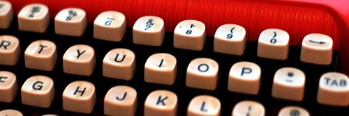 Red Typewriter banner