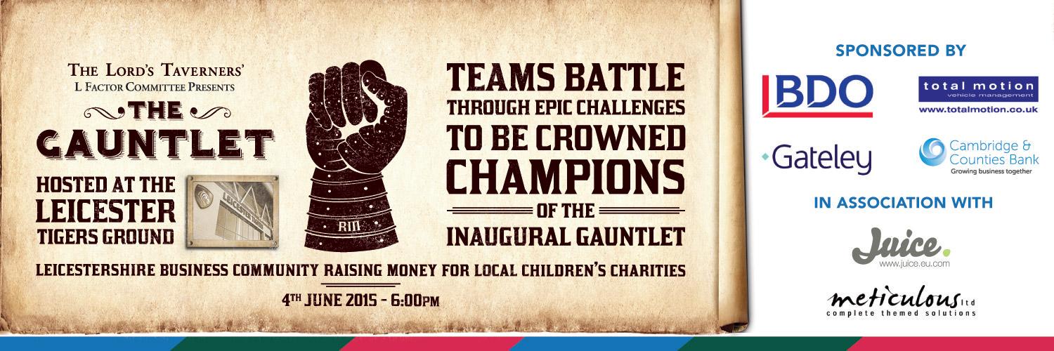 The Gauntlet banner