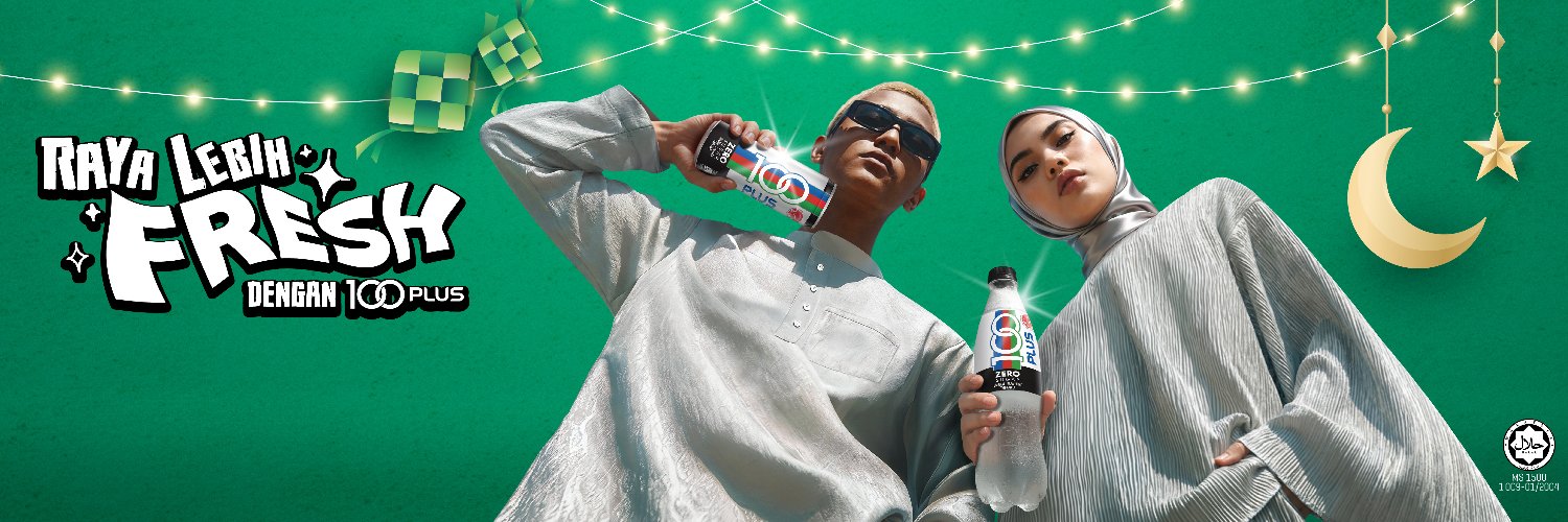 100PLUS Malaysia banner