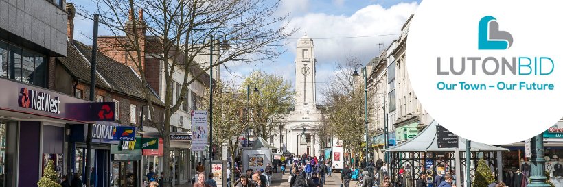 Luton BID banner