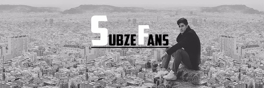 Fans de Subze banner