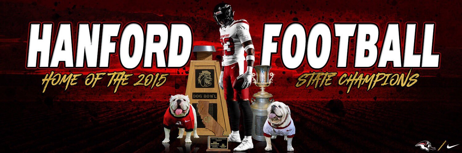 Hanford High Bullpup Football banner