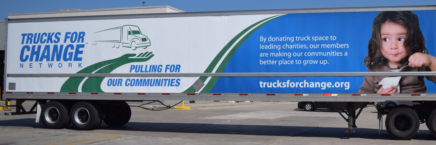 Trucks For Change banner