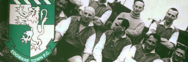 Edgware town fans banner