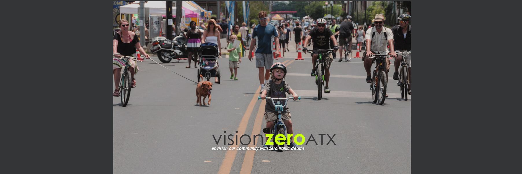 Vision Zero ATX banner