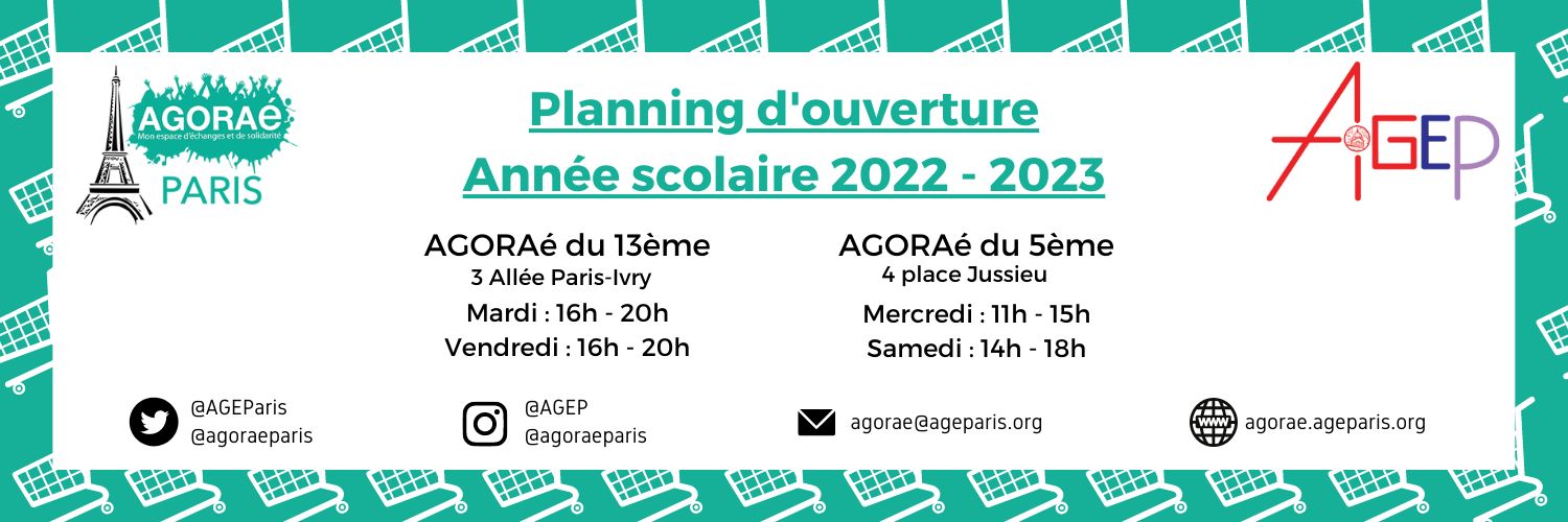 AGORAé Paris banner