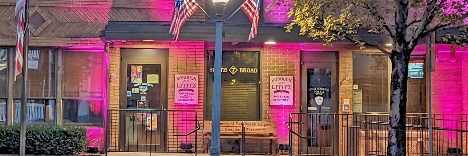 Lititz Police banner