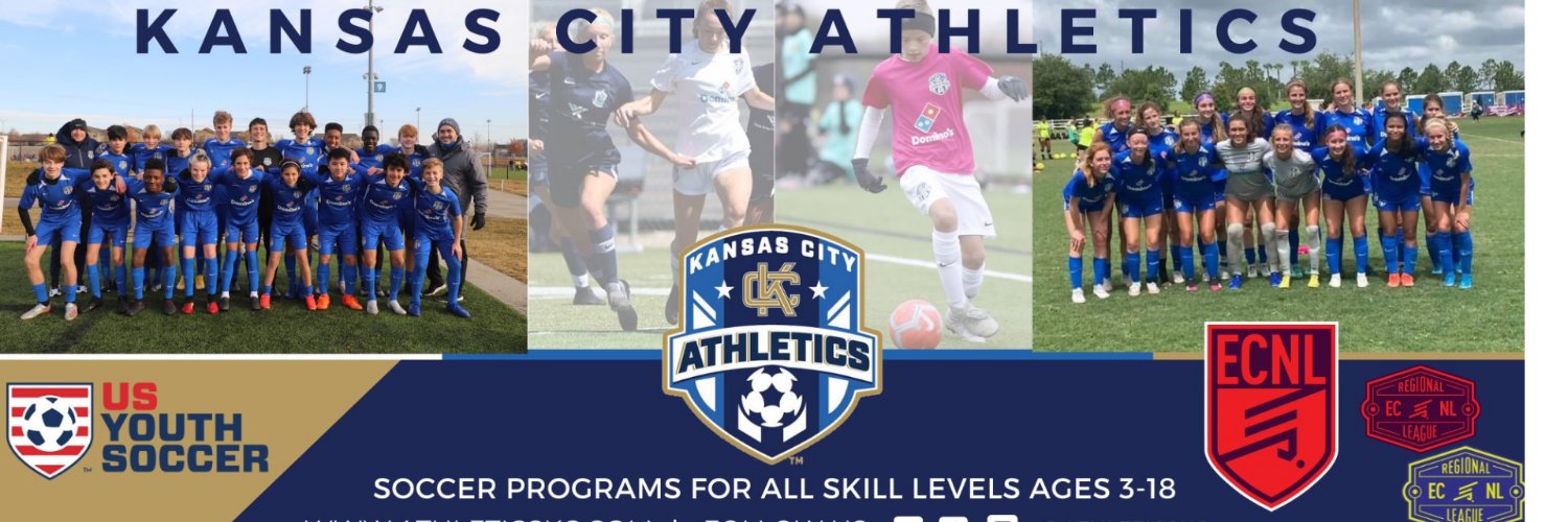 KC Athletics Soccer Club Profile Banner