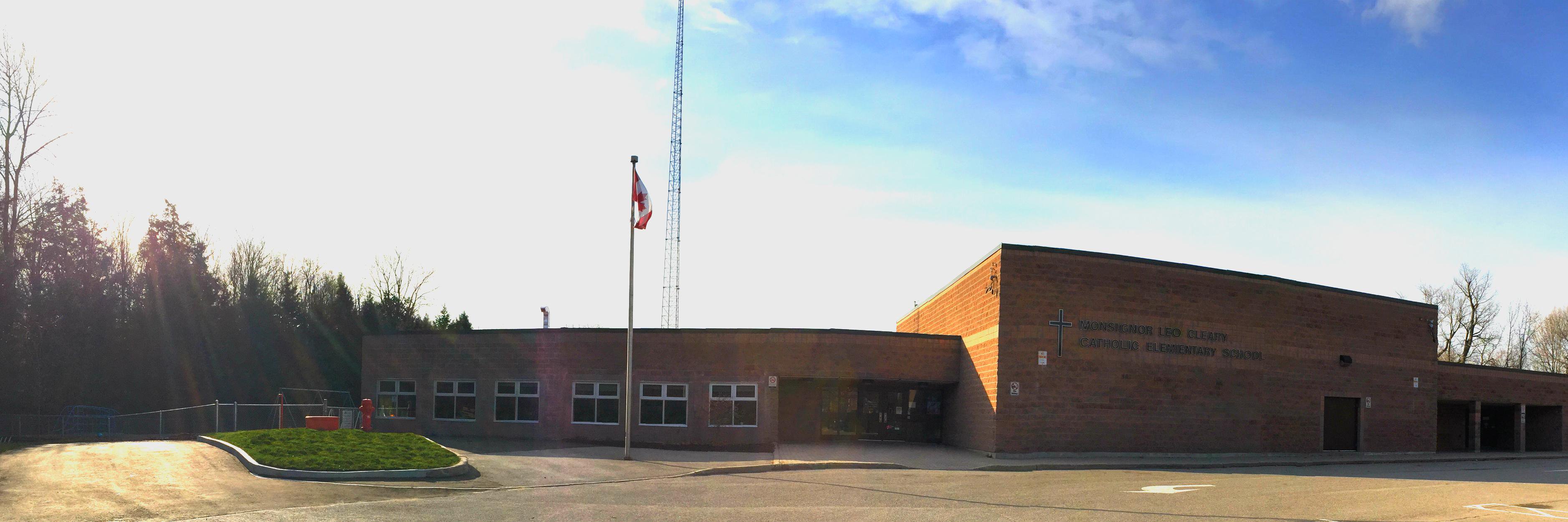 Msgr Leo Cleary CES banner