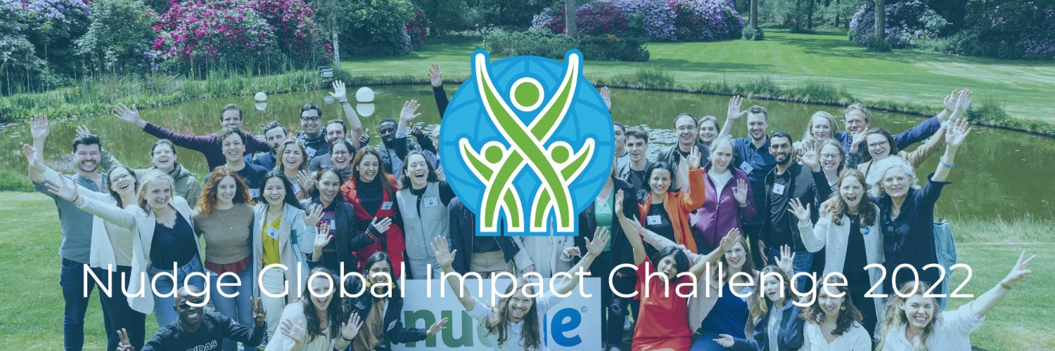 Nudge Global Impact Challenge banner
