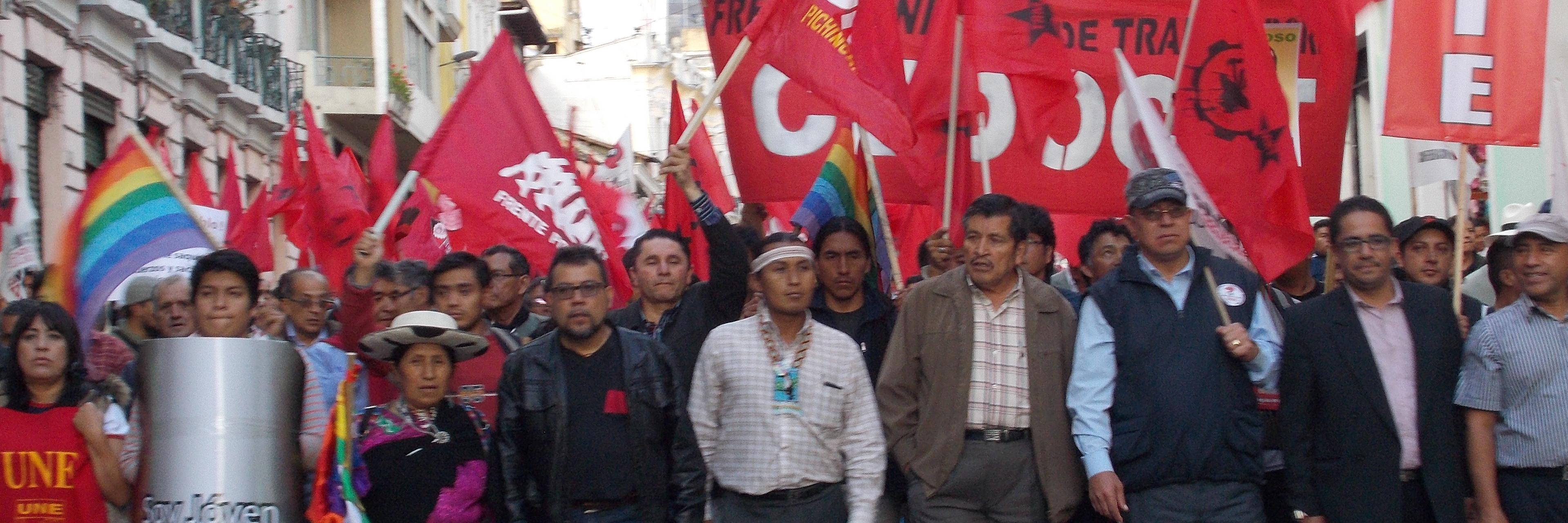 FrentePopularEc's profile banner image