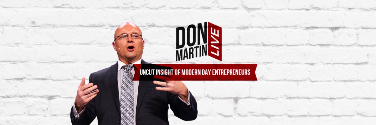 donmartinlive's profile banner image