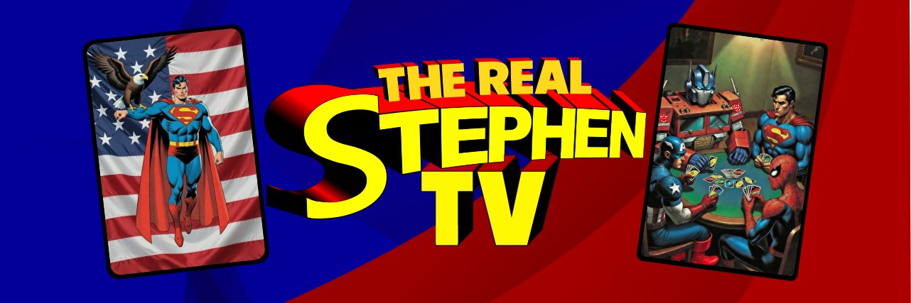 The Real StephenTV ✝️📺🎮🎬📝 banner
