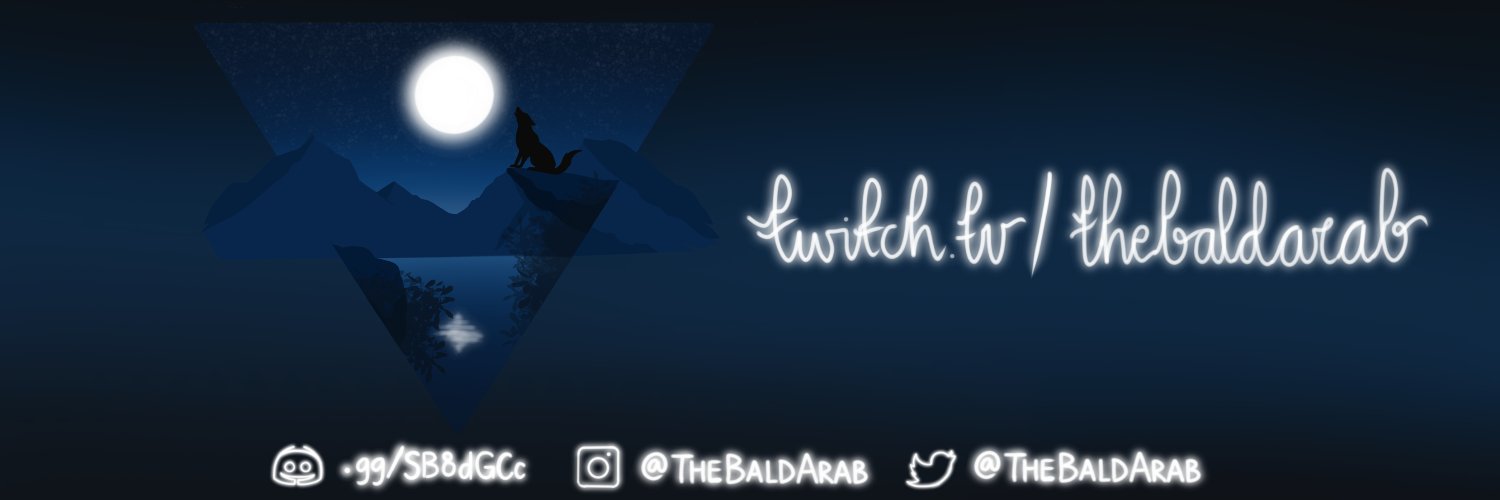 TheBaldArab's profile banner image