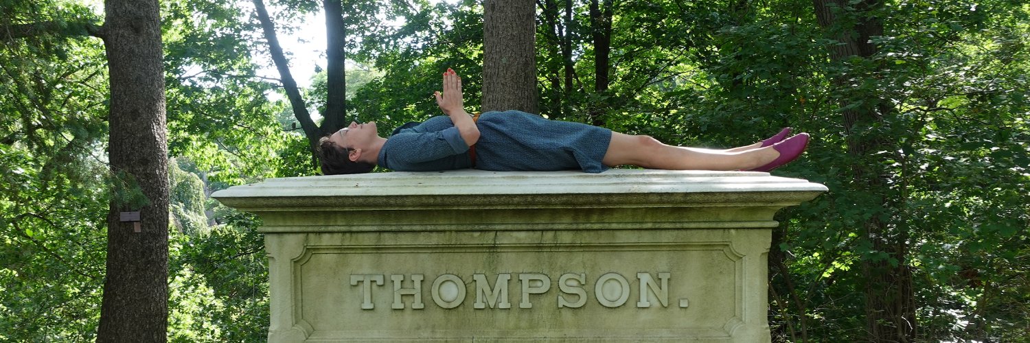 Erin L. Thompson's banner