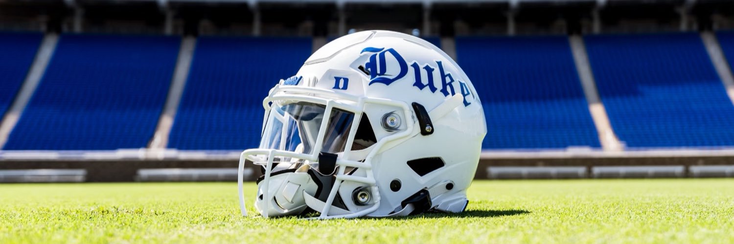 Duke Football's banner