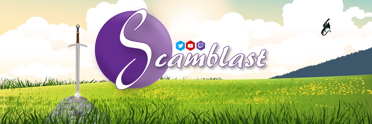 ScamRiv' worlds collide tour banner