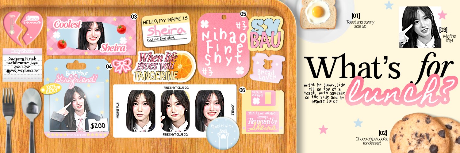 shEiA 🍏👩🏻‍🍳 ᪤ ˖ ׁ banner