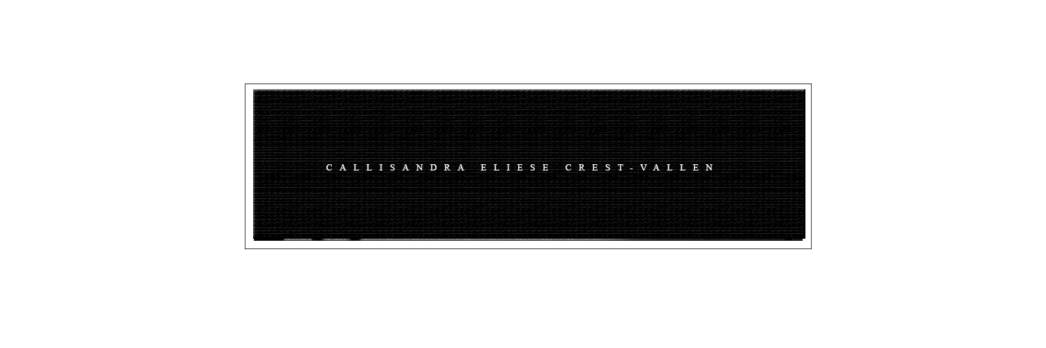 CALLISANDRA SALAZAR. banner