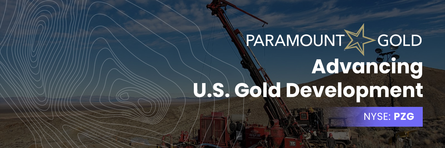 Paramount Gold (NYSE: PZG) banner