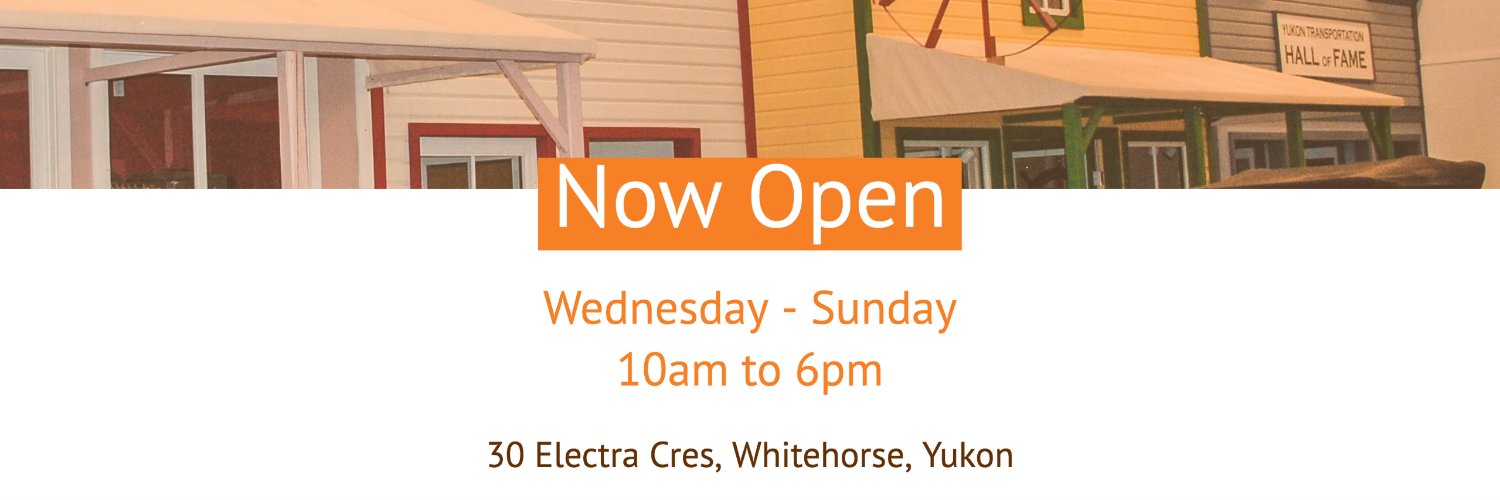 Yukon Transportation Museum banner