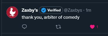 Jericho, Arbiter of Comedy banner