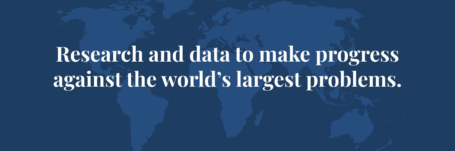 Our World in Data banner