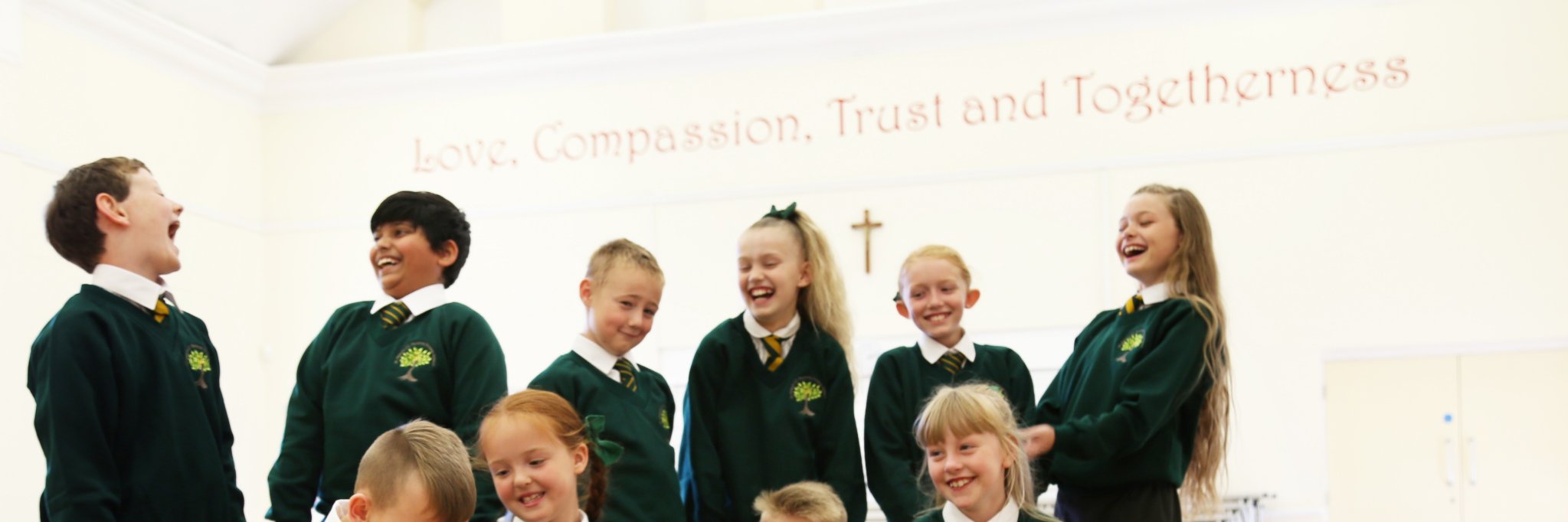 St Aidan's CE School banner