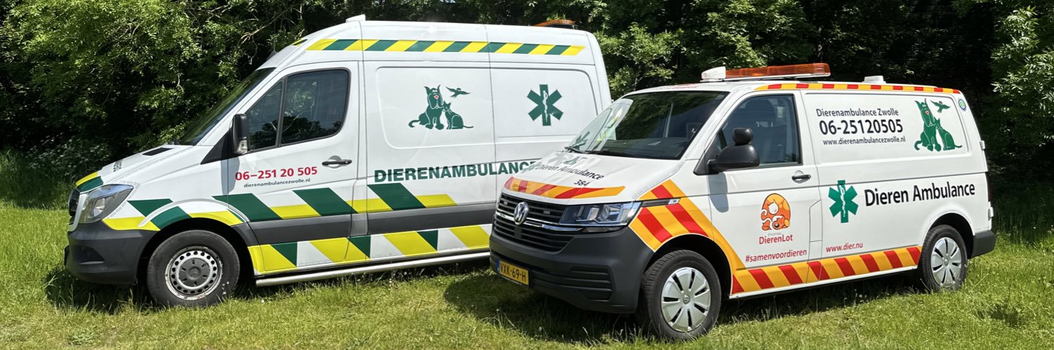 Dierenambulance Zwolle banner