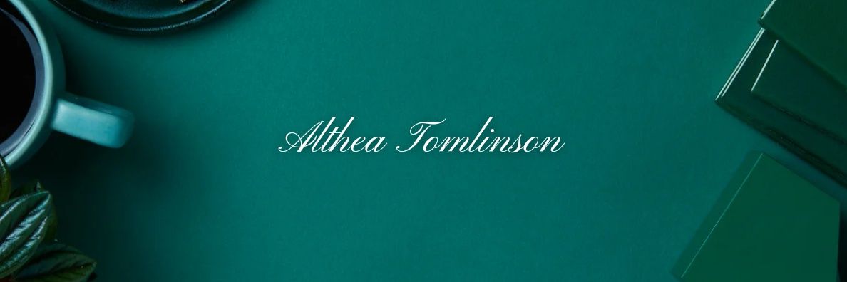 Althea Tomlinson banner