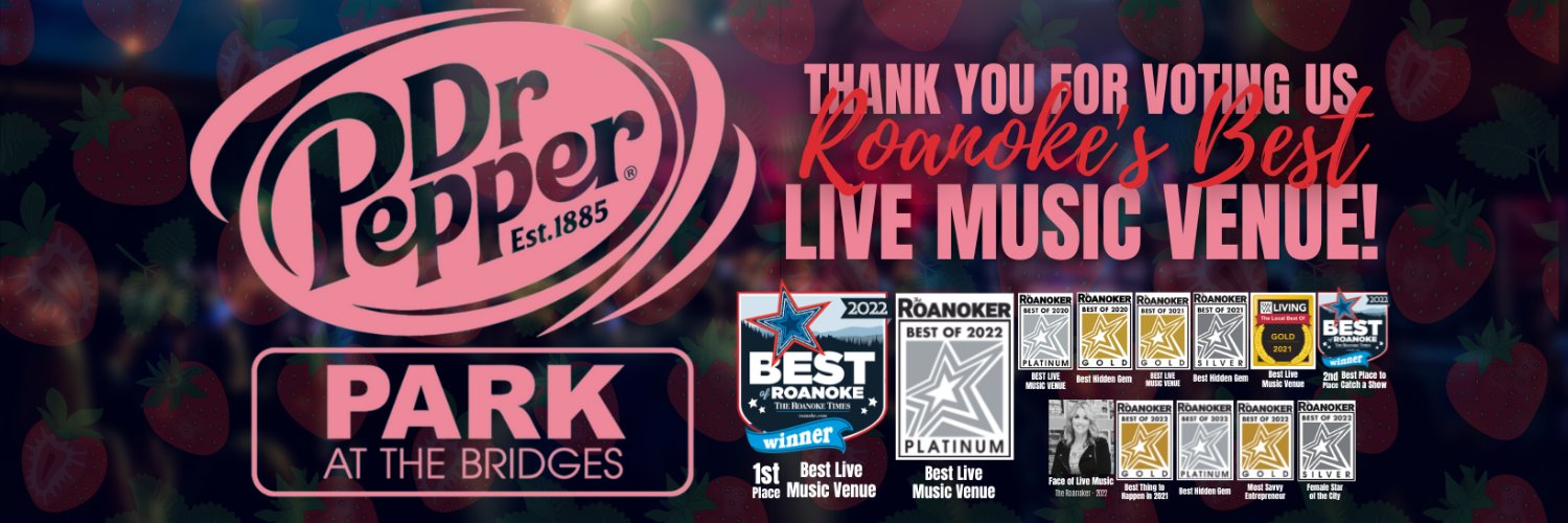 Dr Pepper Park banner