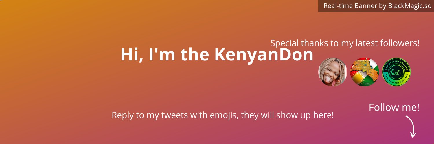 kenyandon_'s profile banner image