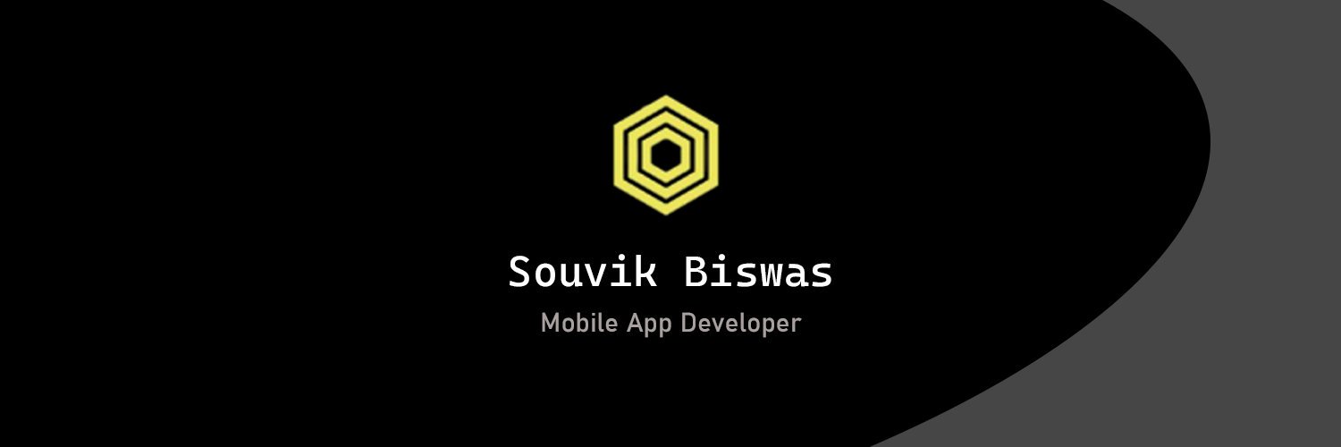 Souvik Biswas's banner
