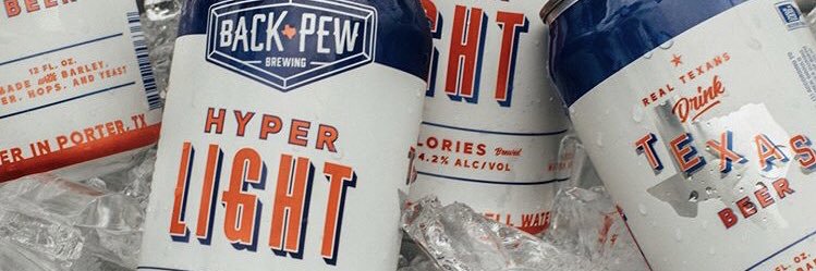 Back Pew Brewing banner