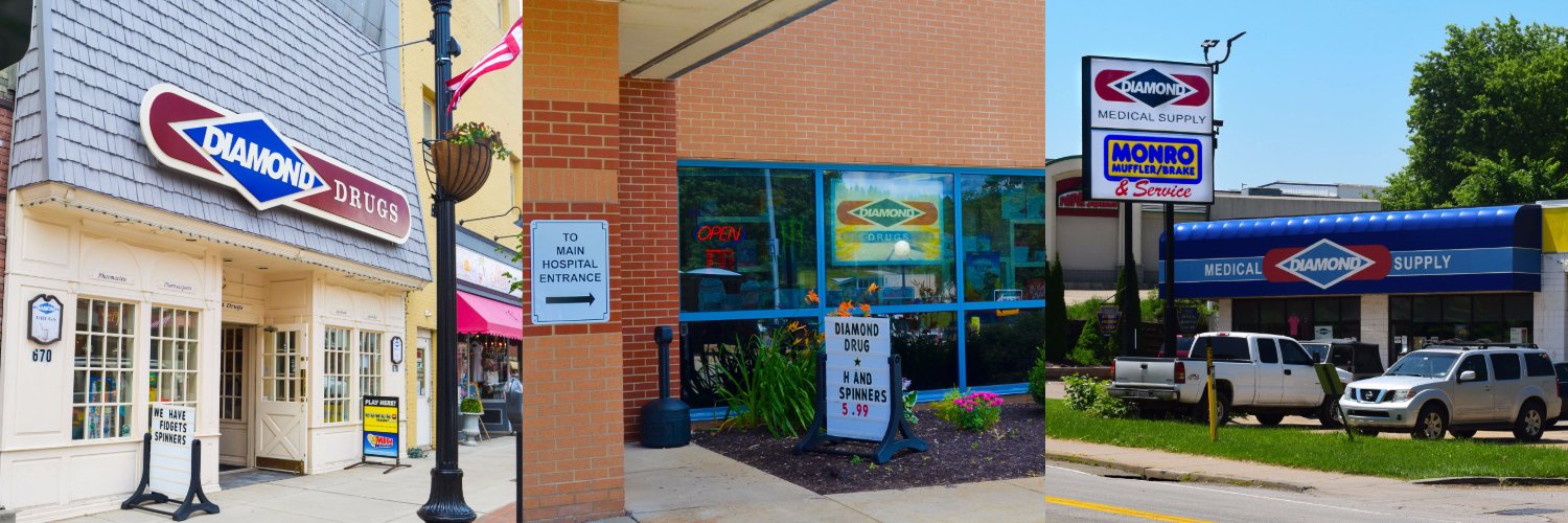 Diamond Drug Stores & Medical Supply banner