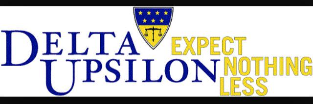 KU Delta Upsilon banner