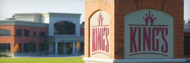 King's Christian banner