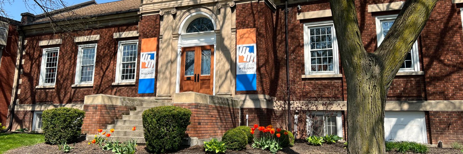 Welland Museum banner