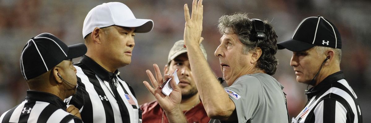 No Context Mike Leach banner