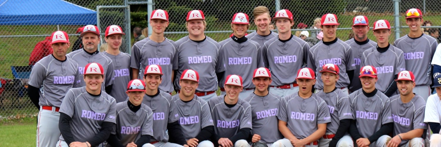Romeo Baseball banner