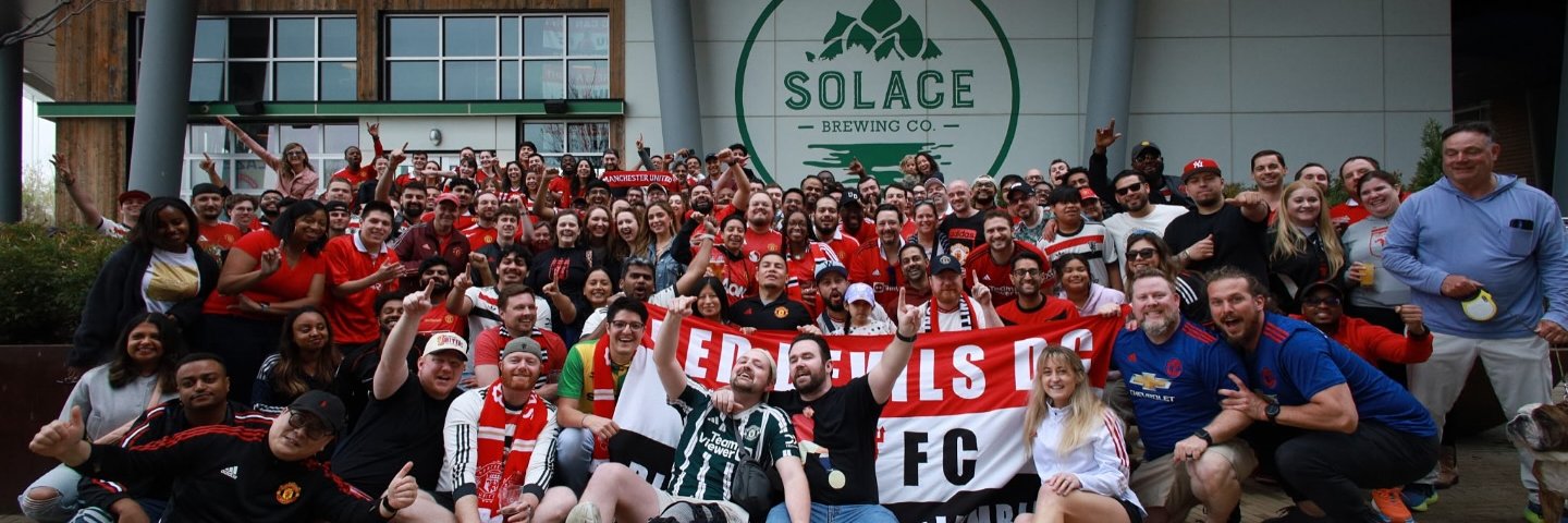 Red Devils DC MUSC (Official MUFC - Washington DC) banner