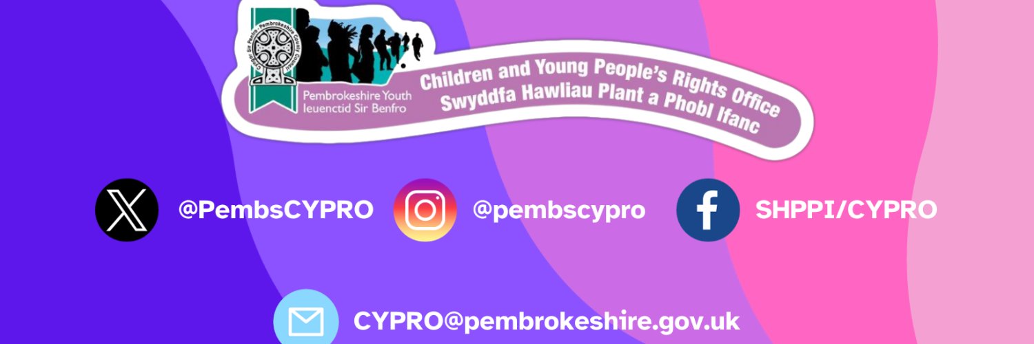 Pembrokeshire CYPRO /SHPPI Sir Benfro banner