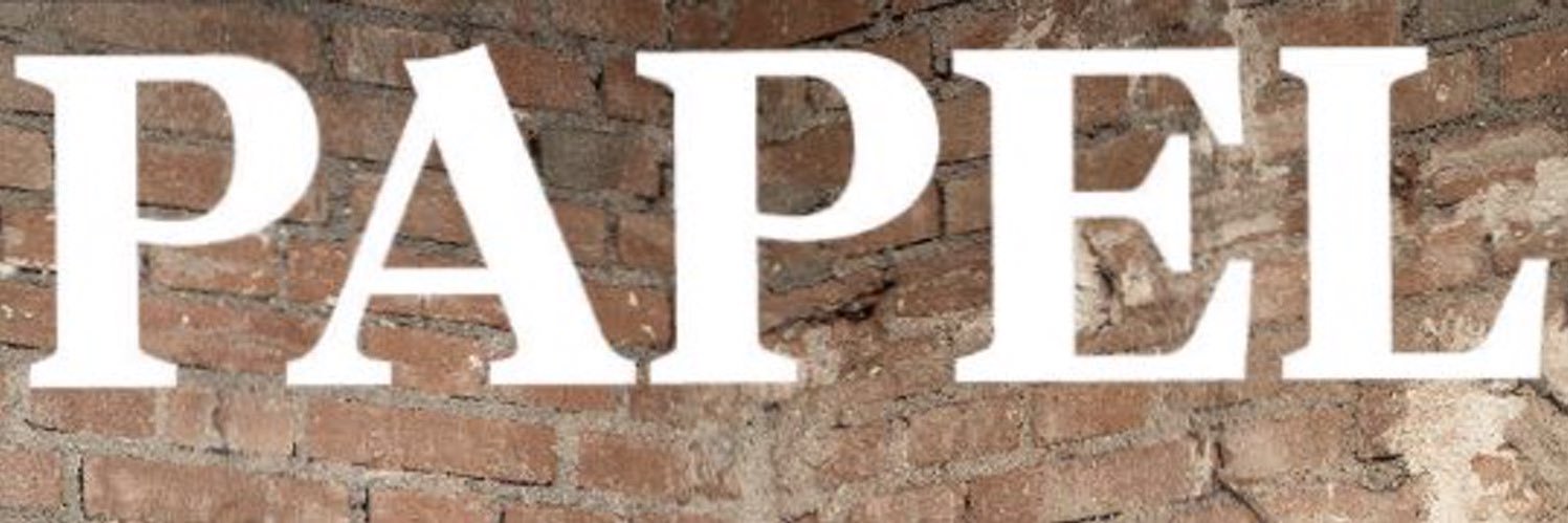 PAPEL's banner