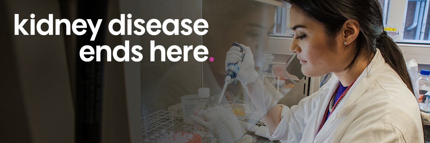 Kidney Research UK's banner