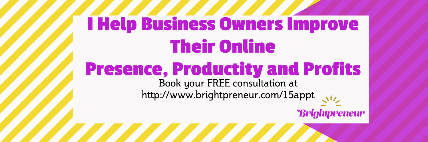 Brightpreneur's profile banner image