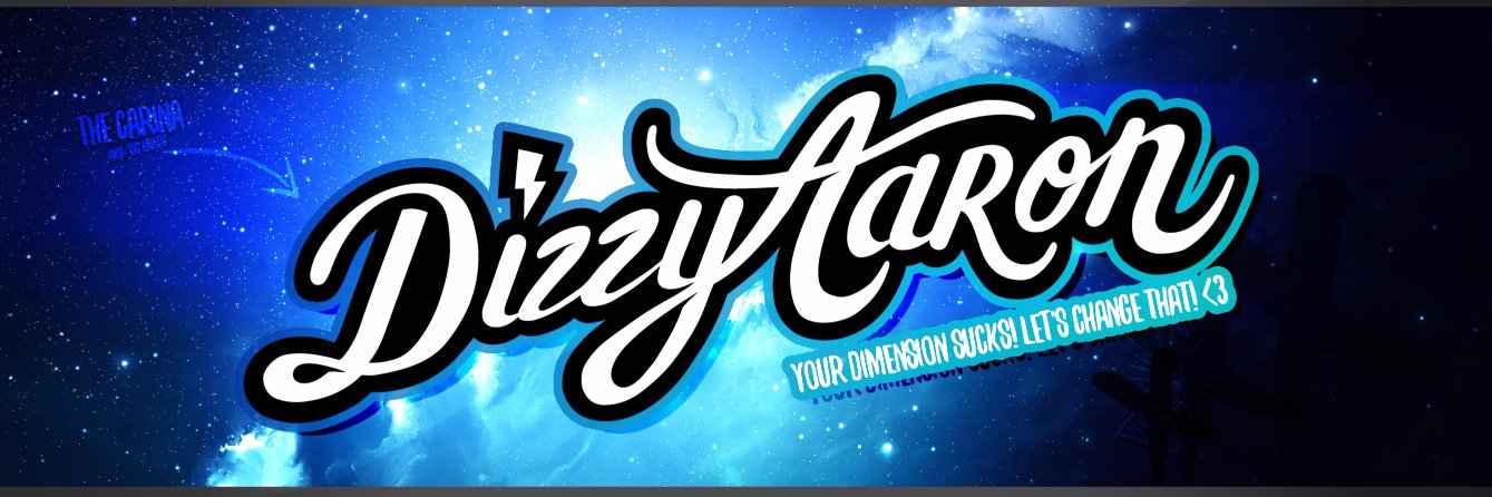 Dizzyaaron's profile banner image