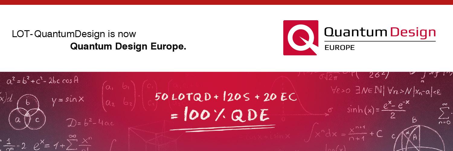 Quantum Design Europe banner